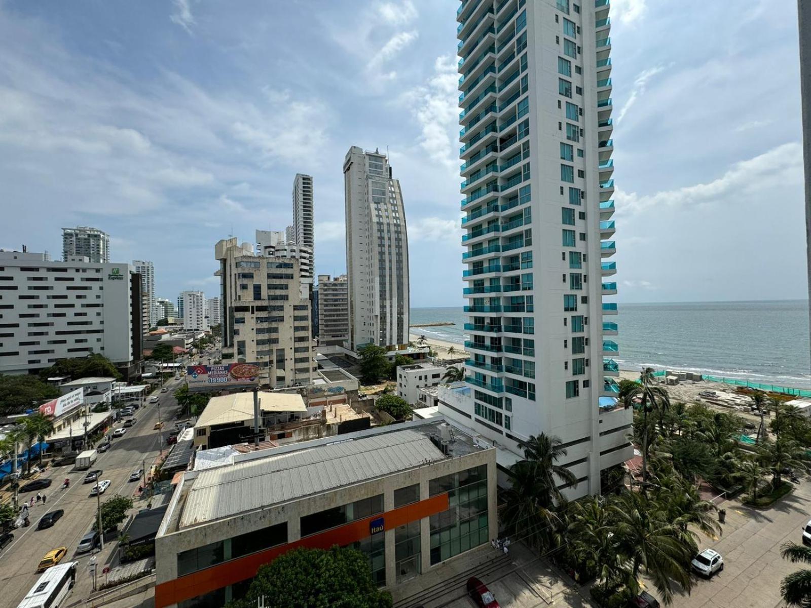 Apartamento Vista Lateral A La Playa By Icdi Daire Cartagena Dış mekan fotoğraf